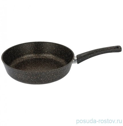 Сковорода 28 х 6,6 см глубокая с антипригарным мраморным покрытием &quot;Agness /Granite&quot; / 208673