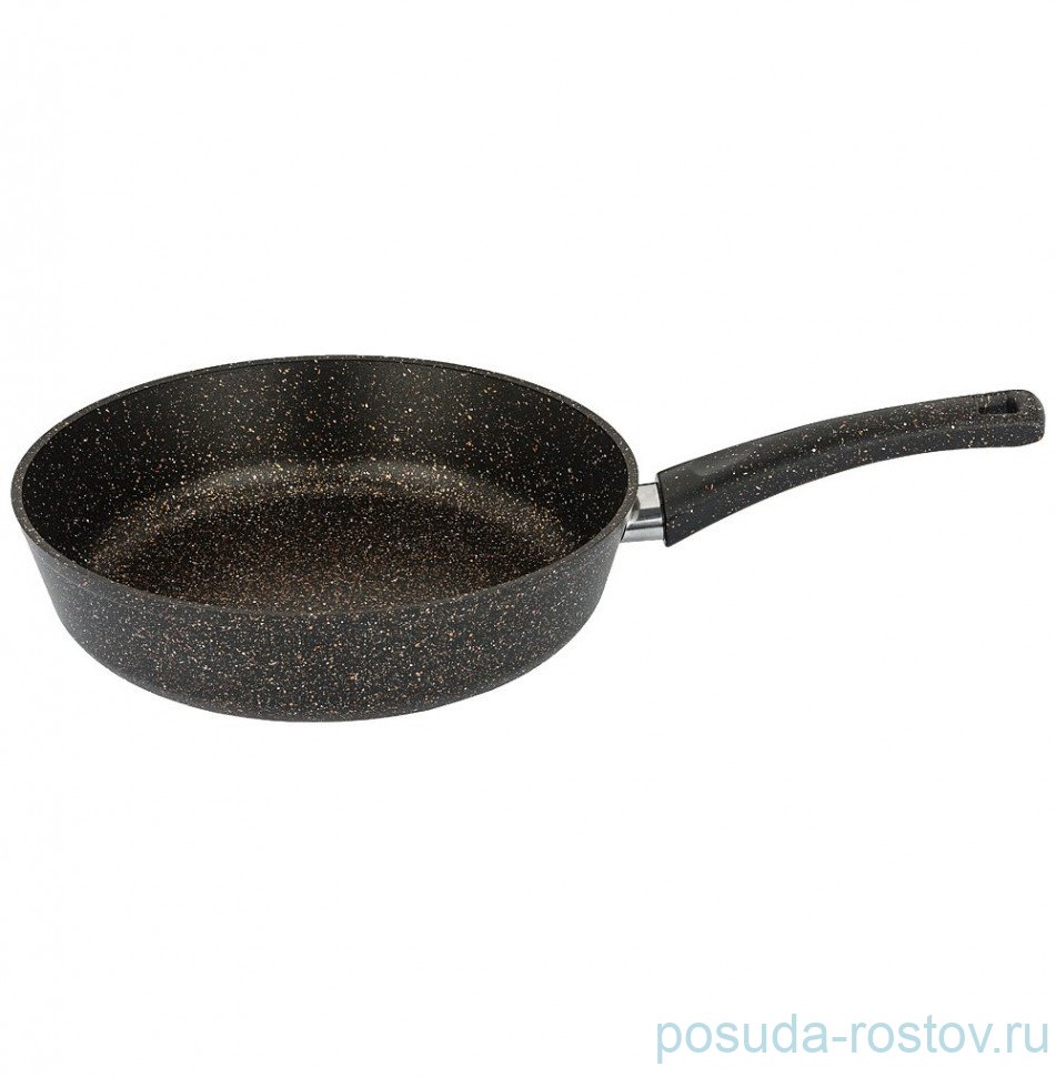 Сковорода 28 х 6,6 см глубокая с антипригарным мраморным покрытием "Agness /Granite" / 208673 Сковорода 28 х 6,6 см глубокая с антипригарным мраморным покрытием "Agness /Granite" / 208673