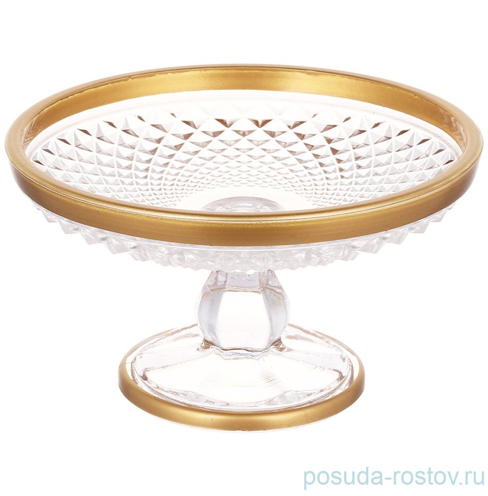 Ваза для конфет 14 х 8,5 см н/н "Barok" / 333444