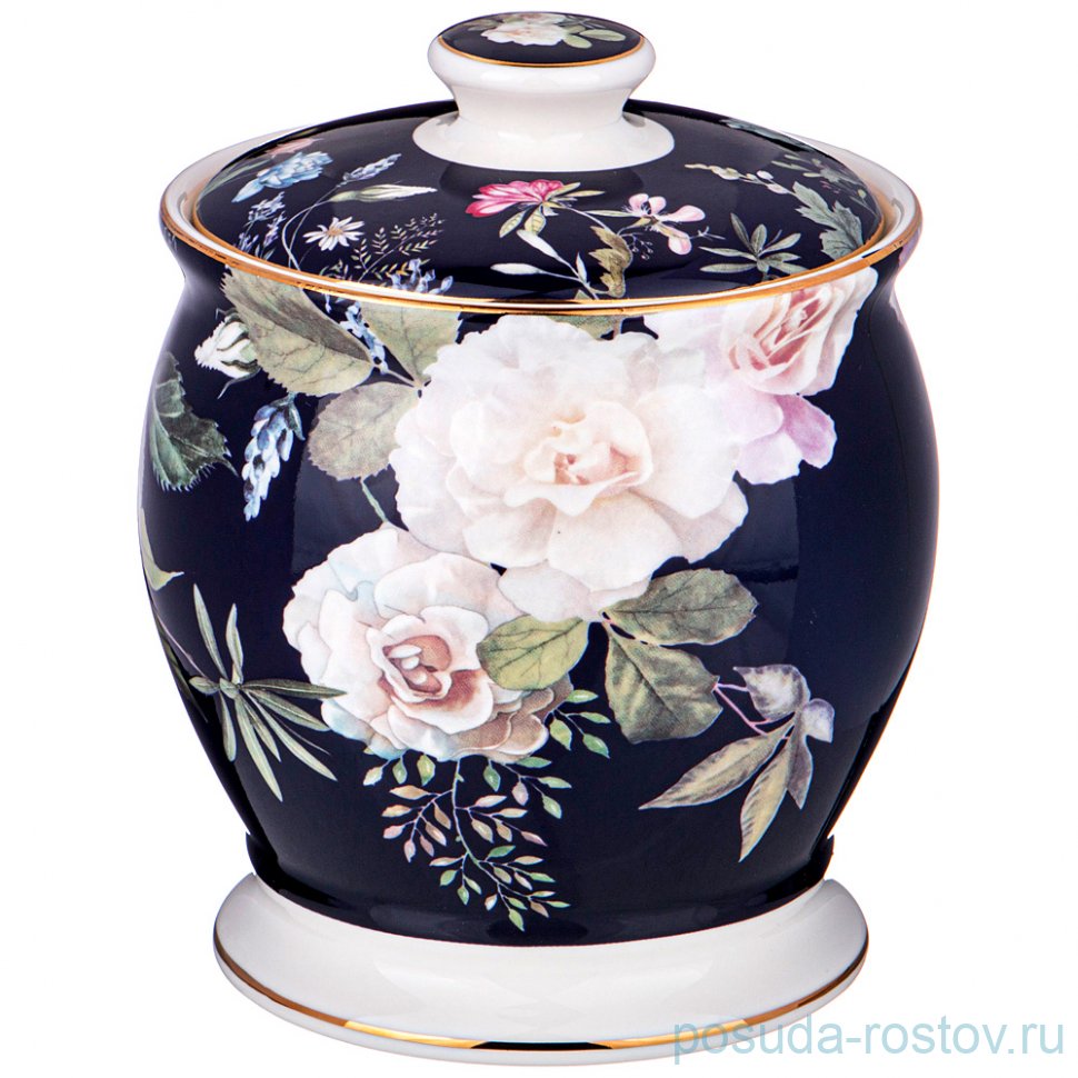 Банка для сыпучих продуктов 12,5 х 16 см 1,2 л "Belle /Кобальт" / 234908