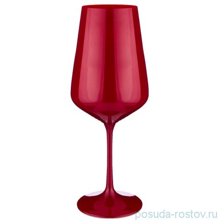 Бокалы для красного вина 450 мл 6 шт &quot;Сандра /Красные&quot; / 192874