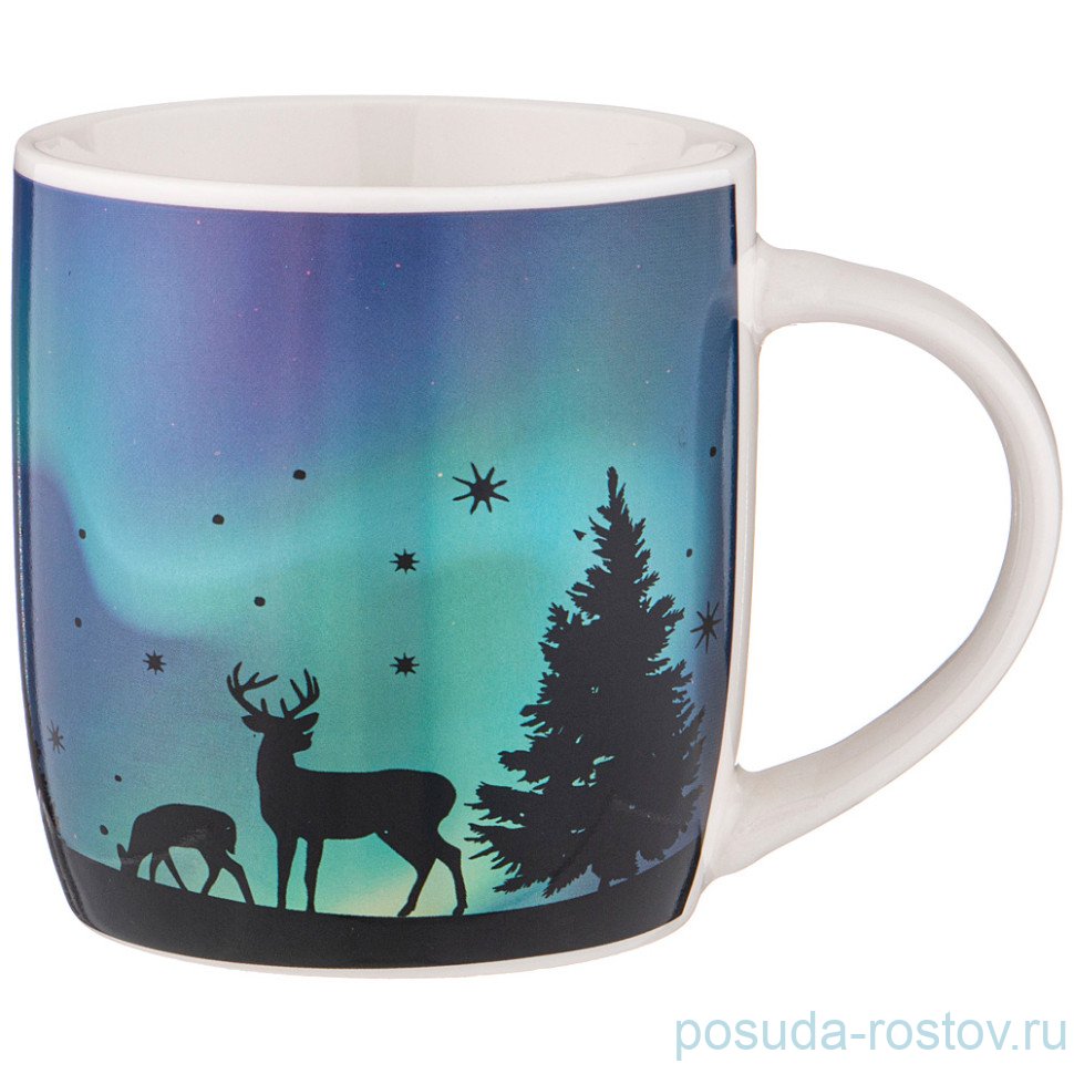 Кружка 360 мл "Олени" / 335166