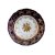 Блюдце 15 см  Bohemia Porcelan Moritz Zdekauer 1810 s.r.o. "Офелия /Золотые розы /Кобальт" / 097709