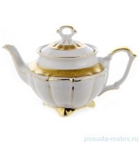 Заварочный чайник 1 л &quot;Мария-Тереза /Золотая матовая лента&quot; / 105197