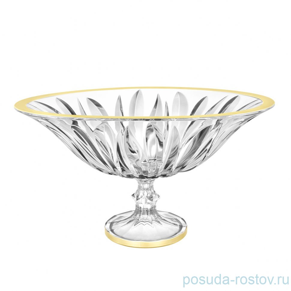 Ваза для фруктов 36 см н/н "Barbados Flame /золото" / 343962