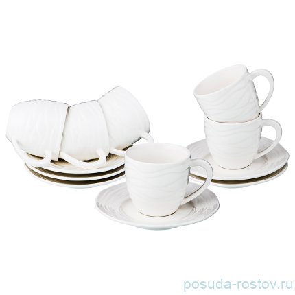 Набор кофейных пар 85 мл 6 шт &quot;solace&quot; / 198436