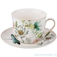 Чайная пара 400 мл 1 шт &quot;Стрекоза&quot; / 189596