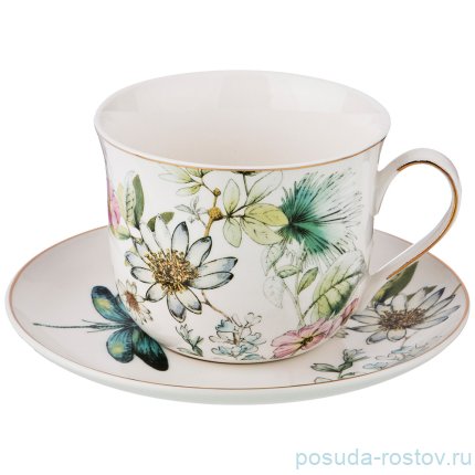 Чайная пара 400 мл 1 шт &quot;Стрекоза&quot; / 189596