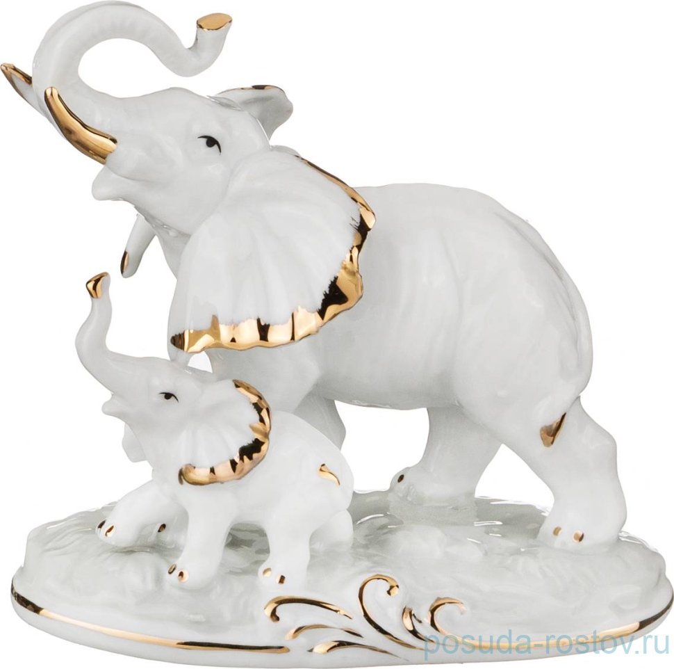Фигурка 12 х 8 х 12 см "Слоны" / 197366 Фигурка 12 х 8 х 12 см "Слоны" / 197366