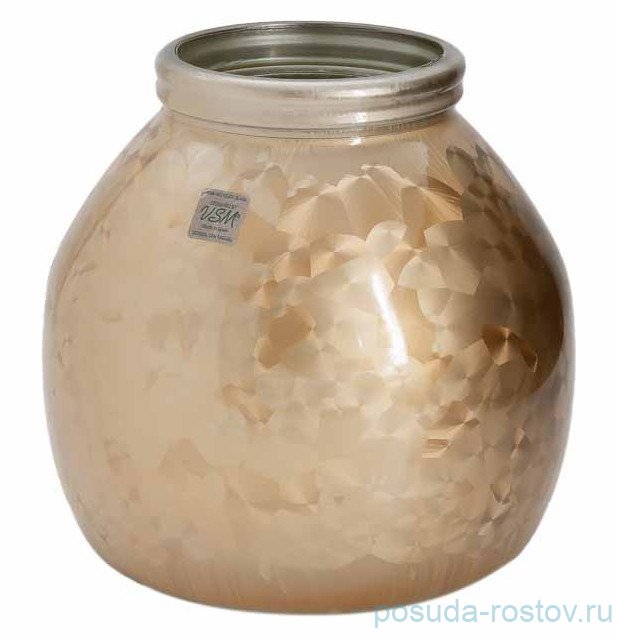 Ваза для цветов 20 см золотистый "Montana" (инд.упаковка) / 323157