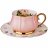 Набор чайных пар 230 мл 6 шт &quot;Пинк&quot; / 209514
