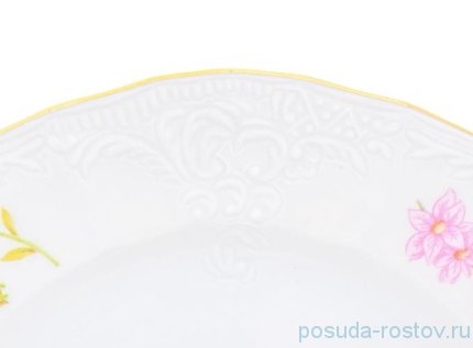 Набор тарелок 17 см 6 шт &quot;Бернадотт /Весенние цветы&quot; / 232806