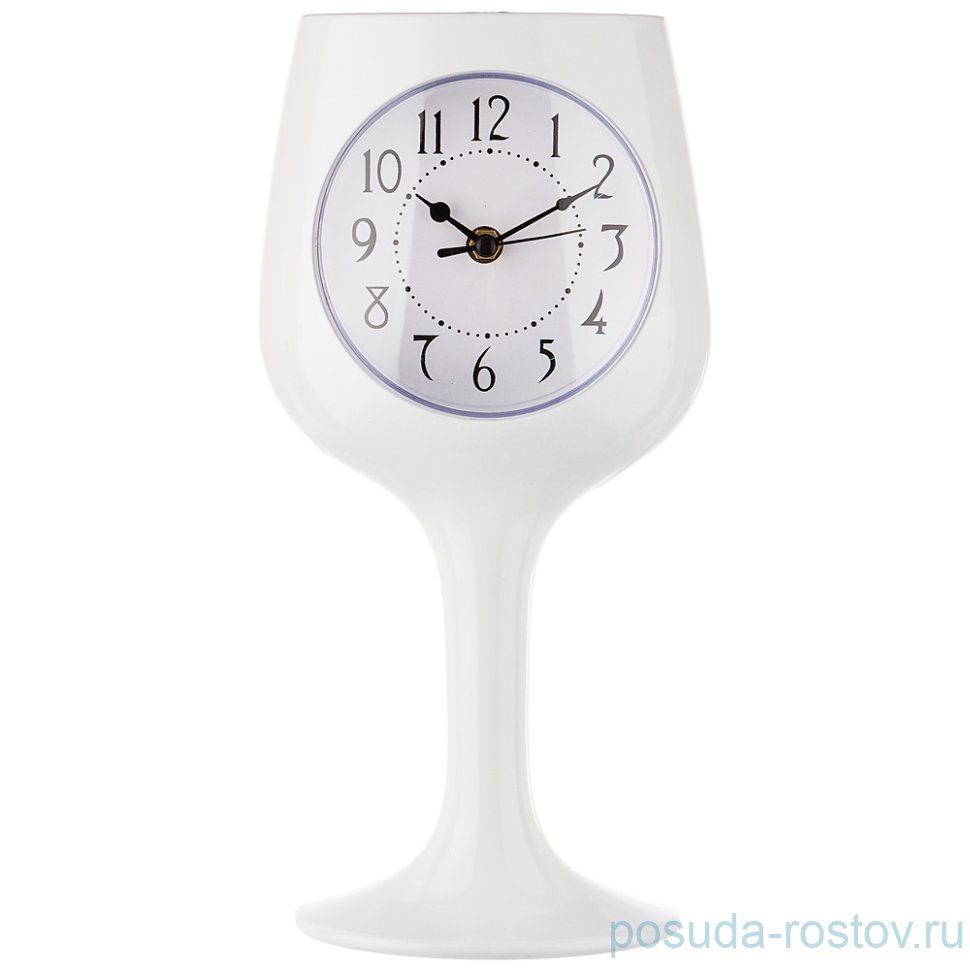 Часы настенные 35 х 17 х 5,5 см белые "CHEF KITCHEN" / 197429