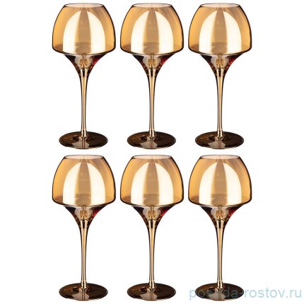 Бокалы для белого вина 470 мл 6 шт &quot;Мёд&quot; / 274006
