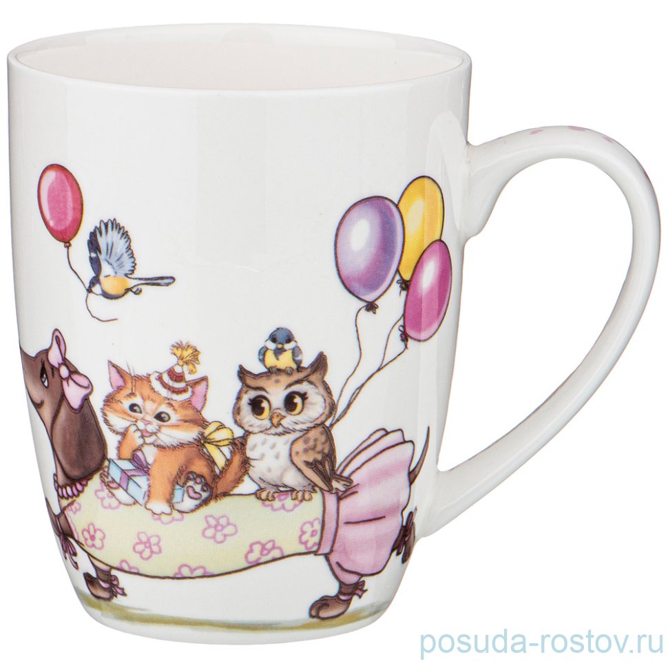 Кружка 400 мл "желаем счастья!" / 227334 Кружка 400 мл "желаем счастья!" / 227334