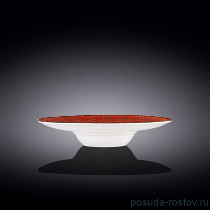 Тарелка 27 см глубокая красная &quot;Splash&quot; / 261407