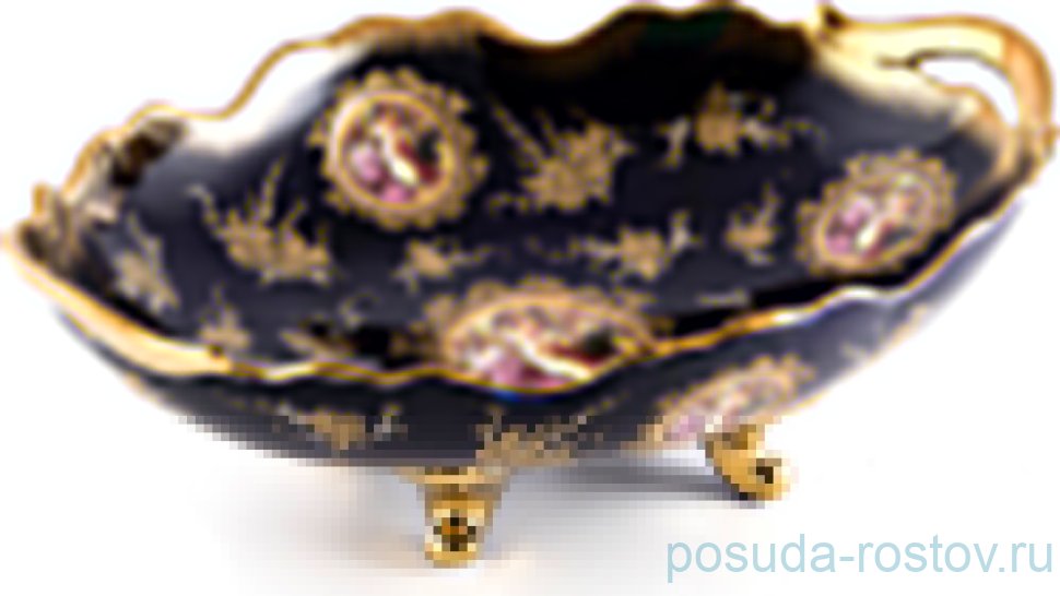 Фруктовница 37 х 27 х 14 см "Кобальт /Светское общество" / 193955 Фруктовница 37 х 27 х 14 см "Кобальт /Светское общество" / 193955