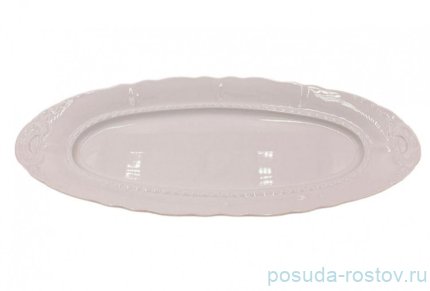 Блюдо 55,5 см для рыбы &quot;Соната /Без декора&quot; / 158016