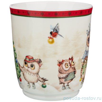 Кружка 340 мл &quot;совы /новогодняя сказка&quot; / 225237