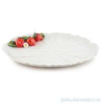 Блюдо 45 х 32 см овальное &quot;Клубника&quot; / 247612