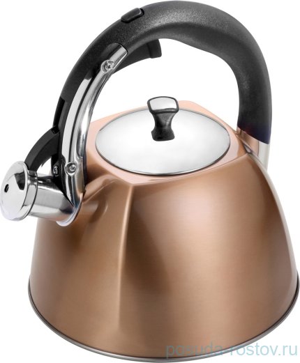 Чайник 3 л со свистком индукционное капсульное дно &quot;agness&quot; / 196275