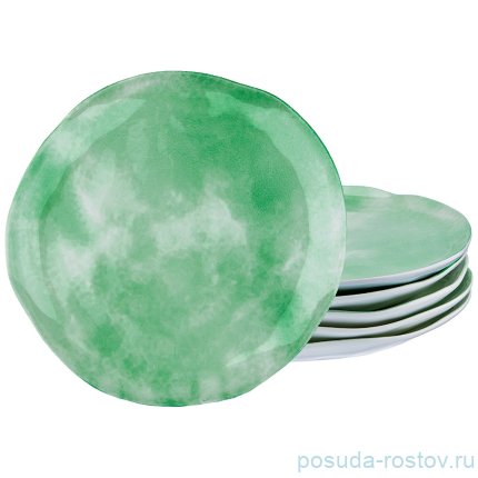 Набор тарелок 21 см 6 шт &quot;парадиз /райское яблоко&quot; / 187508