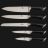 Набор кухонных ножей 6 предметов на подставке &quot;Passion Collection&quot; / 135751