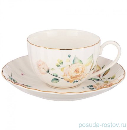 Чайный сервиз на 6 персон 14 предметов &quot;Времена года /Букет&quot; / 273448