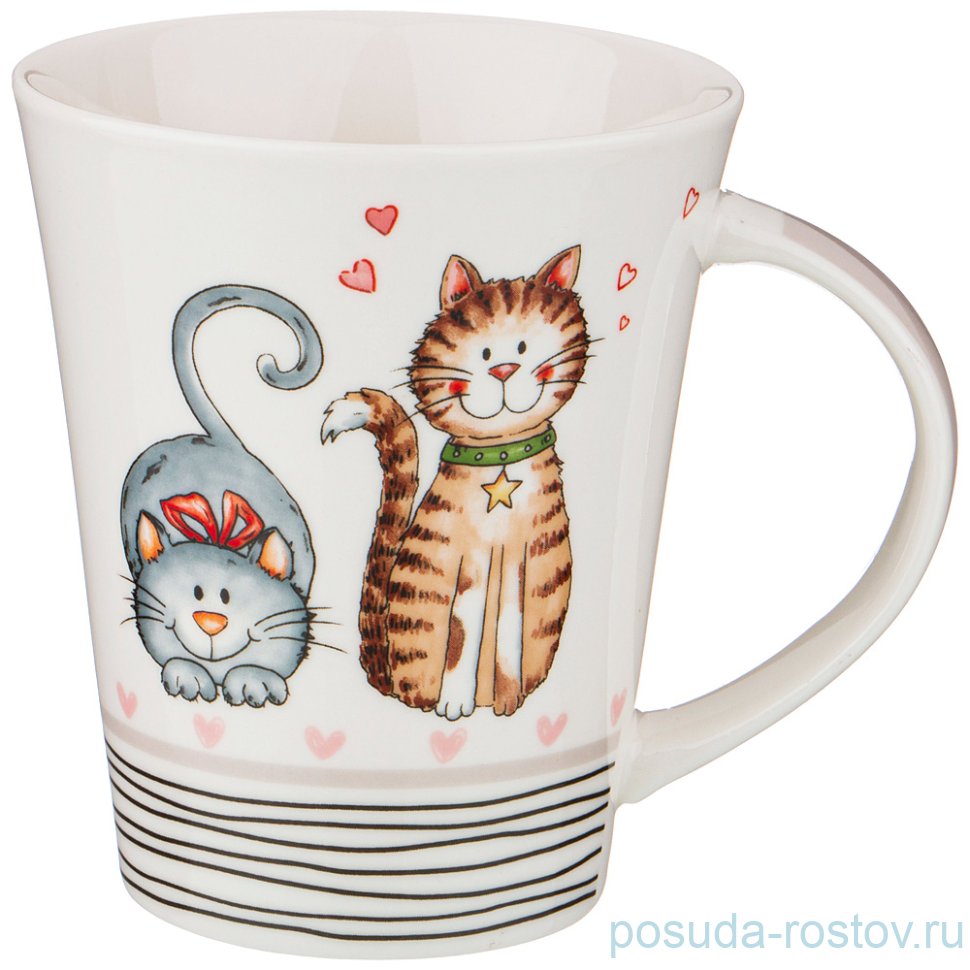 Кружка 450 мл "Котики" / 213422