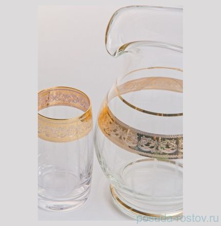 Набор для воды 7 предметов (кувшин 1,5 л + 6 стаканов по 250 мл) &quot;437875&quot; / 034697