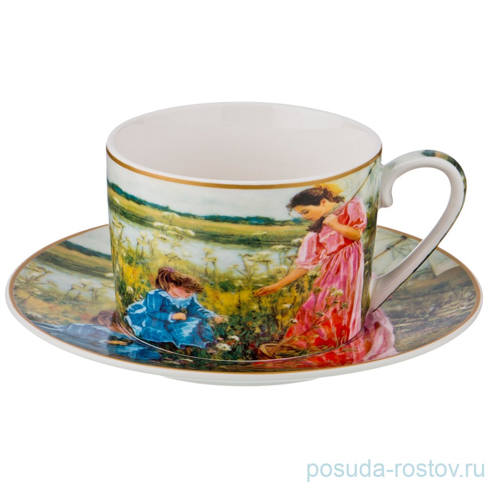 Чайная пара 250 мл 1 шт "На лугу" / 189598 Чайная пара 250 мл 1 шт "На лугу" / 189598