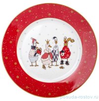 Тарелка 25 см 1 шт &quot;Family christmas&quot; / 360660