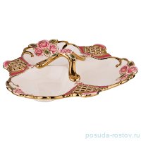 Менажница 36 х 36 х 10 см &quot;Розы и стразы&quot; / 190868