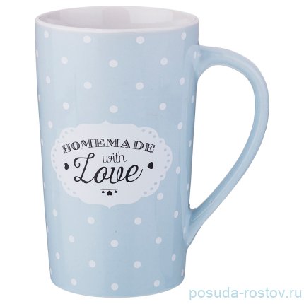 Кружка 550 мл &quot;Милый прованс /Голубой&quot; / 187028