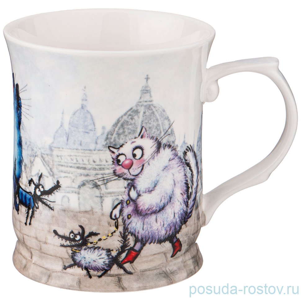 Кружка 420 мл "городской романс" / 234753 Кружка 420 мл "городской романс" / 234753