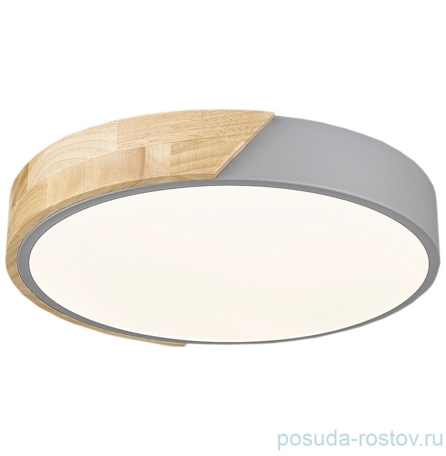 Светильник потолочный со светодиодами "Серый" LED 1 / 304457