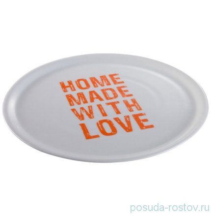 Тарелка для пиццы 33 см оранжевая &quot;Tescoma /HOME MADE WITH LOVE&quot; / 145612