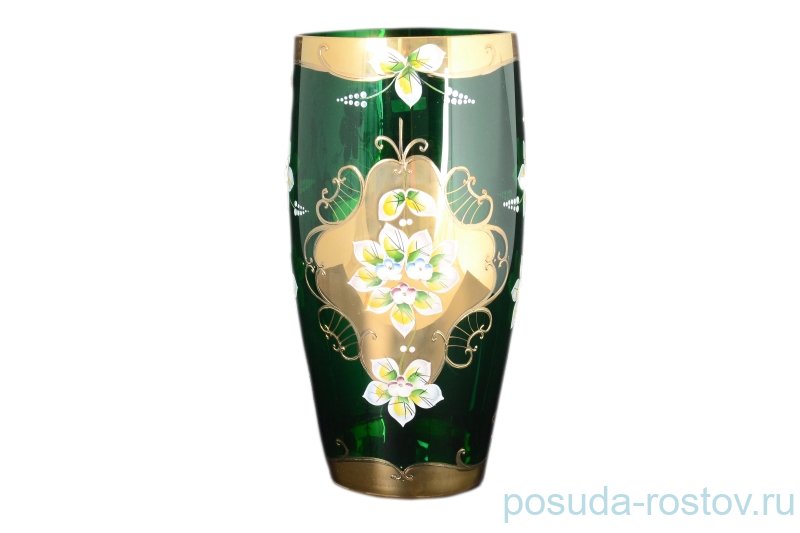 Ваза для цветов 30 см "Лепка зеленая" S-A / 096731