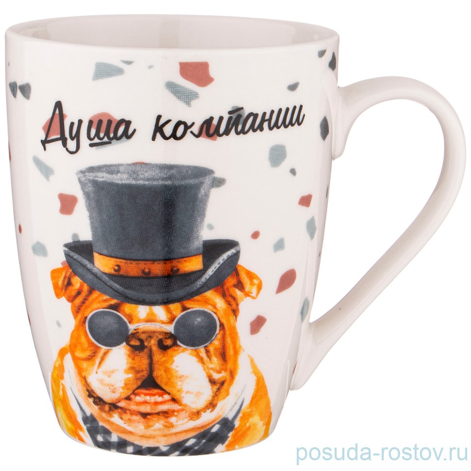Кружка 355 мл "Funny friends /Душа компании" / 263930