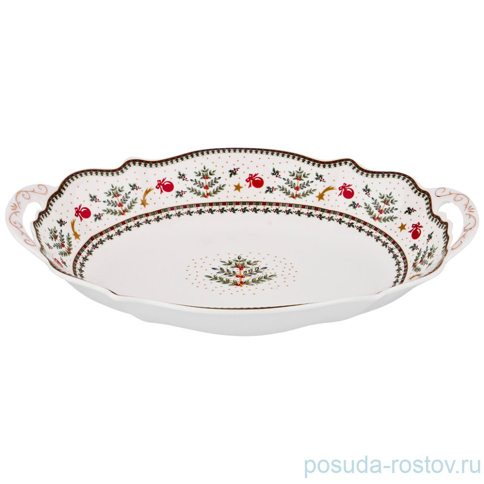 Блюдо 28 х 19 х 5 см овальное "Christmas Collection" / 192111 Блюдо 28 х 19 х 5 см овальное "Christmas Collection" / 192111