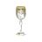 Бокалы для белого вина 200 мл 6 шт &quot;Ларго /Золотой вьюнок&quot; / 018487