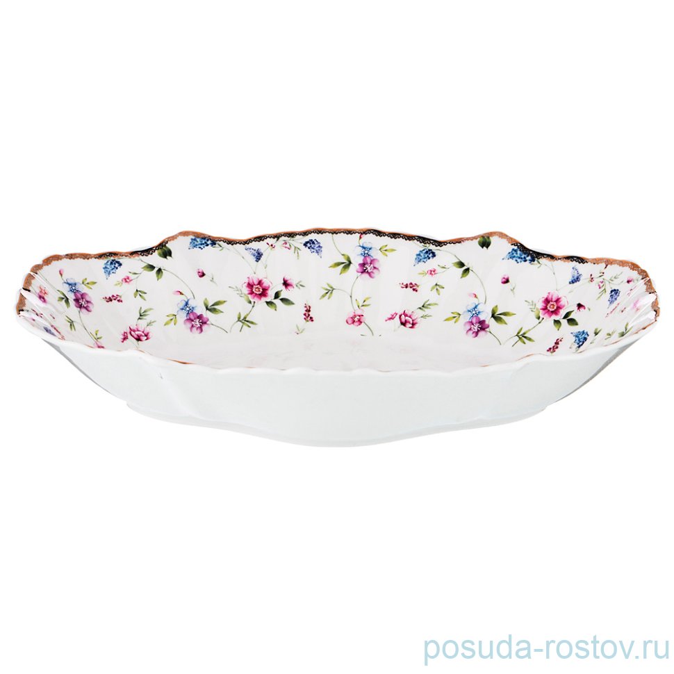 Блюдо 32 х 21 х 5,5 см овальное "Мускари" / 189507 Блюдо 32 х 21 х 5,5 см овальное "Мускари" / 189507