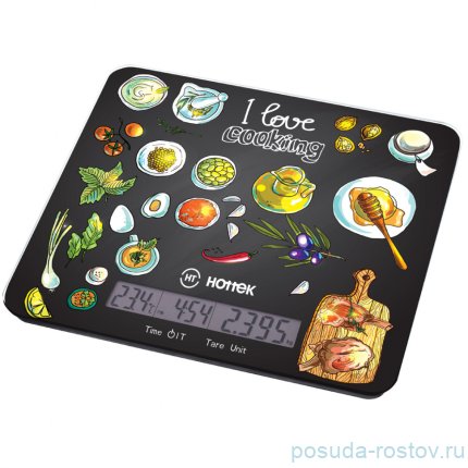 Весы кухонные HT-962-039 &quot;HOTTEK /I love cooking&quot; / 199006