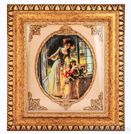 Панно настенное 32 х 26 см багет 64 х 56 см &quot;Арте&quot; / 276595