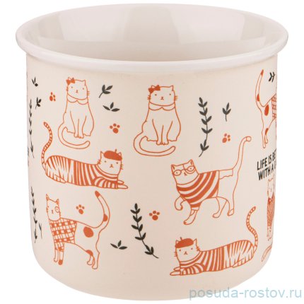 Кружка 400 мл &quot;Котомания&quot; / 271456