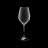 Бокалы для белого вина 360 мл 6 шт &quot;Celebration /Золотая капелька на дне&quot; / 096491