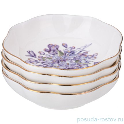Набор розеток10 см 4 шт &quot;lilac&quot; / 344052