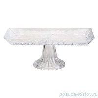 Блюдо на ножке glass legend 28х14х12 см / 367054