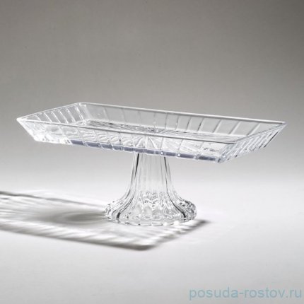 Блюдо на ножке glass legend 28х14х12 см / 367054