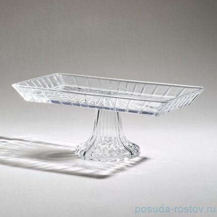 Блюдо на ножке glass legend 28х14х12 см / 367054